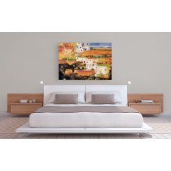 Wall art print and canvas. Tebo Marzari, From the City to the Country