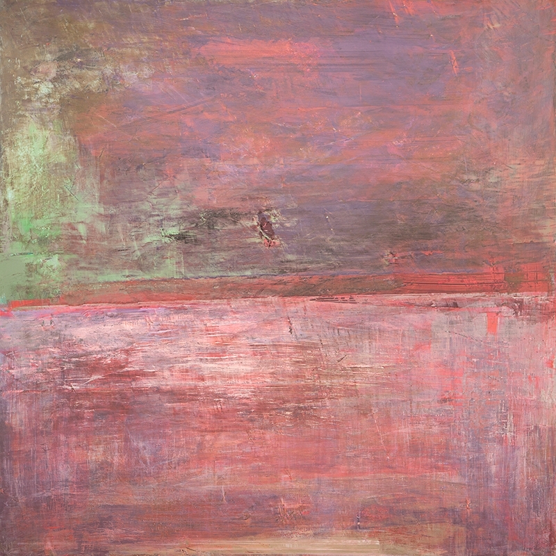Tableau sur toile abstrait, Horizon de lumière VIII de Italo Corrado
