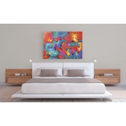 Wall art print and canvas. Tebo Marzari, Blurry Thoughts