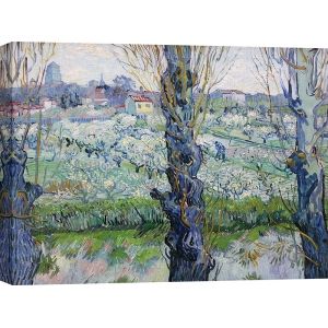Tableau sur toile, affiche, Vue d'Arles de Vincent van Gogh