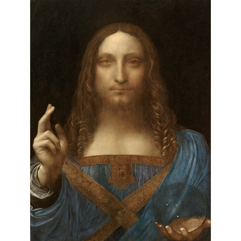 Art print and canvas, Salvator Mundi, Leonardo da Vinci