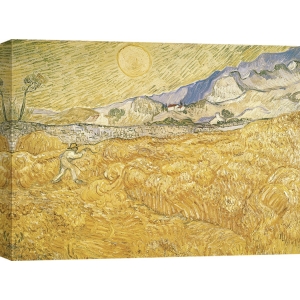 Wall art print and canvas. Vincent van Gogh, The Harvester