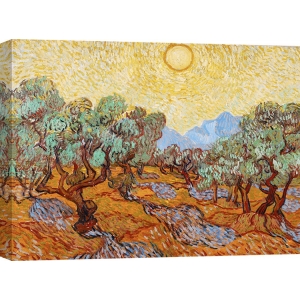 Quadro, stampa su tela. Vincent van Gogh, Gli ulivi