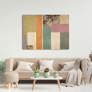 Abstract art print neutral colors, Interlude by Sonne Taylor