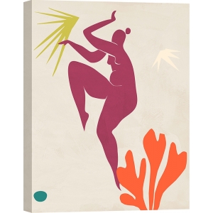 Poster stile Matisse, Dancing the Night Away III di Atelier Deco