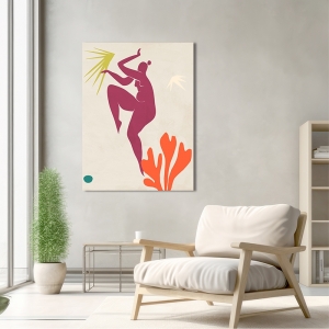 Poster style Matisse, Danse de nuit III