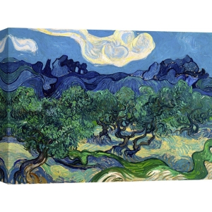 Leinwandbilder. Vincent van Gogh, Die Olivenbäume 