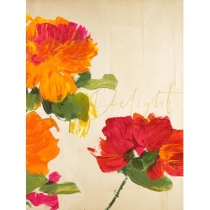 Cuadro floral moderno, Summer's Delight II de Teo Rizzardi