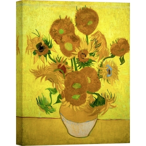 Quadro, stampa su tela. Vincent van Gogh, Girasoli