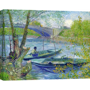 Cuadro en canvas. Van Gogh, Pesca en Primavera, el Pont de Clichy
