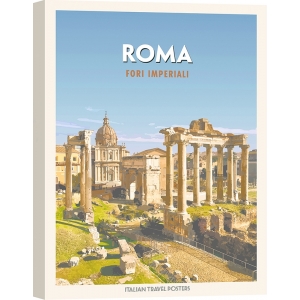 Poster, print and canvas, Roma: Fori imperiali by Atelier Deco