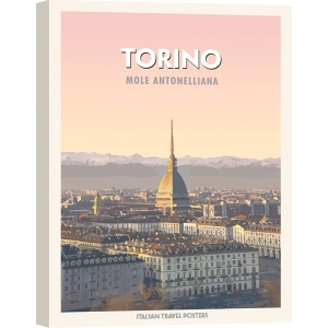 Lámina, poster, lienzo Torino: Mole antonelliana