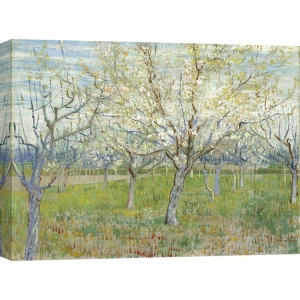 Wall art print and canvas. Vincent van Gogh, The Pink Orchard