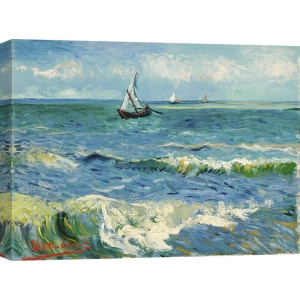 Quadro, stampa su tela. Vincent van Gogh, Les Saintes-Maries-de-la-Mer