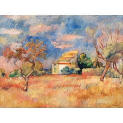 Quadro su tela, Colombaia a Bellevue, di Pierre-Auguste Renoir