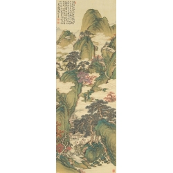 Tableau japonais, Nuages blancs de Chokunyu Tanomura