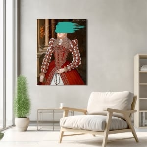 Tableau Pop Art sur toile et affiche, Milady de Eric Chestier