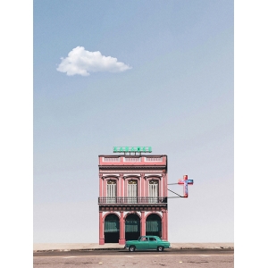 Photographic print, Peculiar Architecture VII by ABChrome