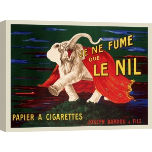 Cuadros vintage en canvas. Cappiello, Je ne fume que Le Nil, 1912