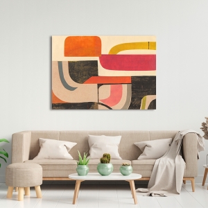 Abstract art print and canvas, Key to success, Steve Roja