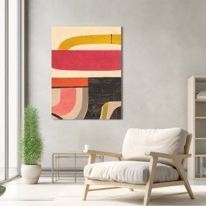 Abstract art print and canvas, Key to success II, Steve Roja