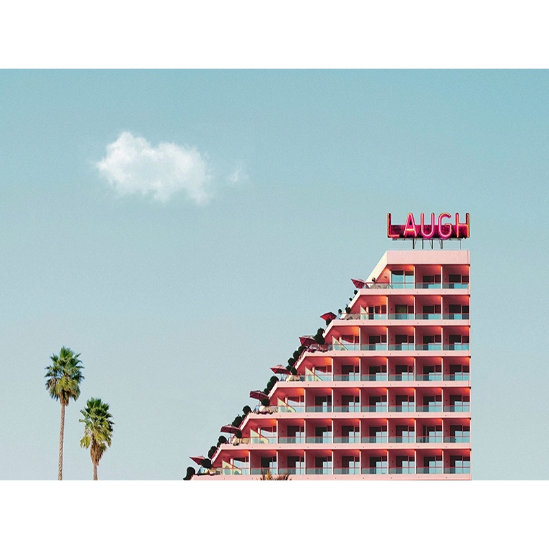 Photographic print, Peculiar Architecture I by ABChrome