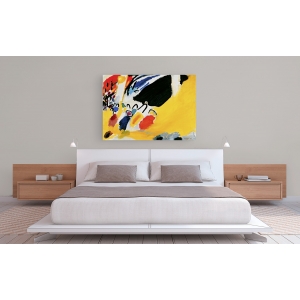 Quadro, stampa su tela. Wassily Kandinsky, Impression III (Concert)