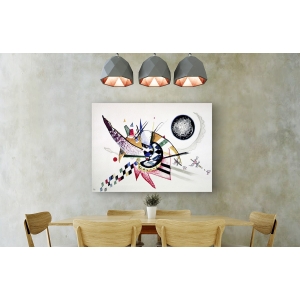 Wall art print and canvas. Wassily Kandinsky, Watercolor Painting of Composition