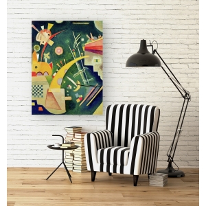 Wall art print and canvas. Wassily Kandinsky, Hornform
