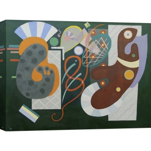 Quadro, stampa su tela. Wassily Kandinsky, Noeud rouge