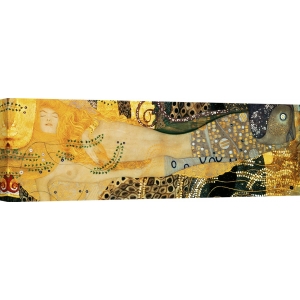 Leinwandbilder. Gustav Klimt, Wasserschlangen I (detail)