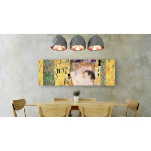 Tableau sur toile. Gustav Klimt. Les trois âges de la femme (Deco)