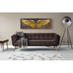 Tableau sur toile. Ailes d'ange. Angel Wings (Gold I)