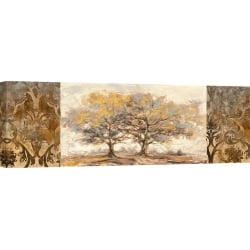 Quadro, stampa su tela. Lucas, Golden trees
