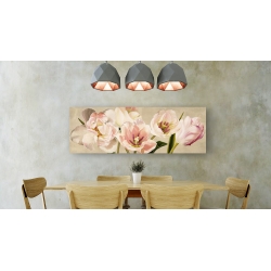 Wall art print and canvas. Luca Villa, White Flowers