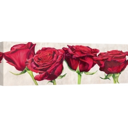 Wall art print and canvas. Luca Villa, Roses of Romance