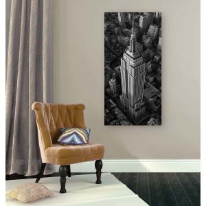 Quadro, stampa su tela. Cameron Davidson, Empire State Building, New York