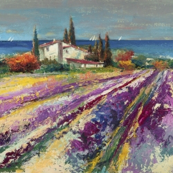 Leinwandbilder Landschaft. Florio, Träume von der Provence (Detail)