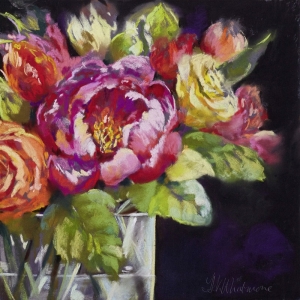 Tableau floral sur toile. Nel Whatmore, Bundles of Joy II