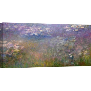 Wall art print and canvas. Claude Monet, Water Lilies
