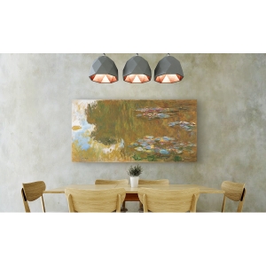 Tableau sur toile. Claude Monet, Lac aux nymphéas
