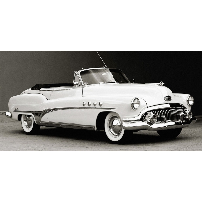 Wall art print and canvas. Gasoline Images, Buick Roadmaster Convertible