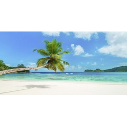 Cuadros naturaleza en canvas. Playa tropical, Seychelles