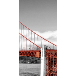 Quadro, stampa su tela. Pangea Images, Golden Gate Bridge III, San Francisco