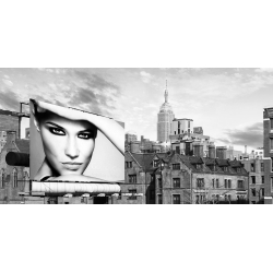 Cuadro en canvas, fotografía. Julian Lauren, A Billboard in Manhattan