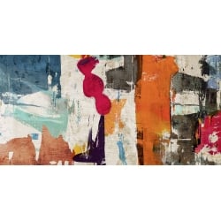 Moderne Abstrakte Leinwandbilder. Anne Munson, Colors Royale