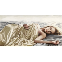 Wall art print and canvas. Pierre Benson, Sleeping Beauty