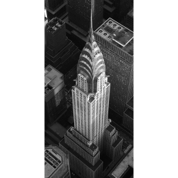 Quadro, stampa su tela. Cameron Davidson, Chrysler Building, New York