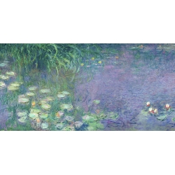 Tableau sur toile. Claude Monet, Matin (détail I)