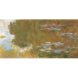 Wall art print and canvas. Claude Monet, The Water Lily Pond